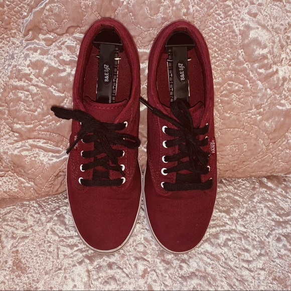Burgundy | Vans | Women’s | 8.5 | EUC - Picture 3 of 10